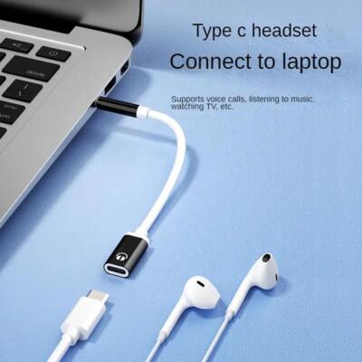 NEW USB-31 Type C Male To 3.5mm Headphone Earphone Jack-DAC Female Adapter Cable