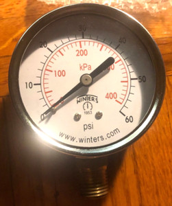 Winters PFQ1203 Pressure Gauge