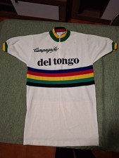 Uomo Maglia Da Ciclista Del Tongo D'epoca Campagnolo Colnago Saronni 1983