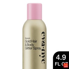 Kweeen Gold Hair Body Glitter Spray 4.9oz Aerosol All Hair Types-2pack
