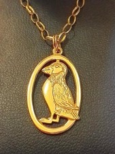 Shetland Jewellery 9ct Gold "Tammie Norrie" Puffin Pendant & 9ct Gold 20" Chain.