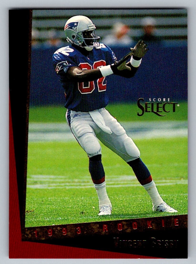 1993 Score Select - Vincent Brisby #184 (RC)