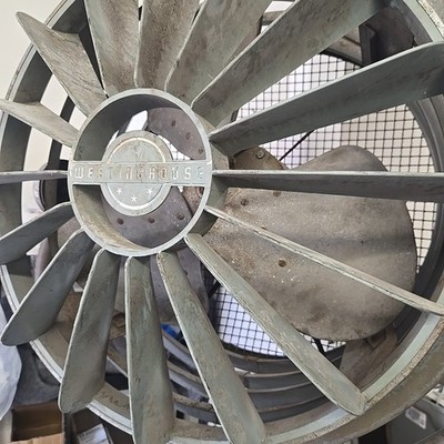 Vintage Westinghouse Industrial Fan With Stand | eBay