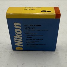 E8 New Vintage 1993 Nikon 62mm L37C UV / Haze Filter w/ Case  Papers Japan