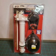 DANCO Universal Toilet Tank Repair Kit, Fill valve, Flapper, Rod & Float 80816