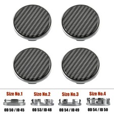 50mm53mm54mm Blank Wheel Centre Cap Hub Caps Wheel Rim Center Caps 4 Pieces