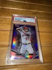2022 Bowman Best Mike Trout Purple Refractor #14 /250 Los Angeles Angels PSA 10