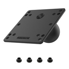 RAM-D-246U RAM 100x100mm VESA Plate with Ball - D Size...