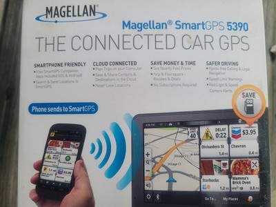 Magellan Smart GPS 5390 Car Navigation System Bundle New/Sealed *SEE DESCRIPTION