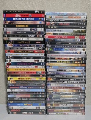 Huge Lot Of 68 DVDs (Variety Mix DVD's) All Brand New Sealed 
