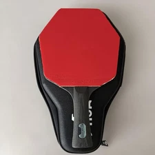 Stiga Cyber ​​Shape Carbon FL table tennis racket double-sided rubber, case