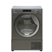 Hoover BATD H7A1TCER-80 - Anthracite & Chrome 7KG Integrated Heat Pump Tumble