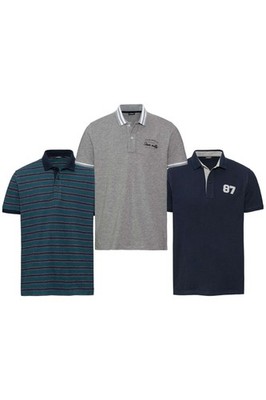 Livergy Herren Poloshirt Slim Fit klassischer Look Pikee-Qualität