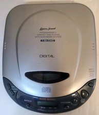 Lenoxx Sound Portable CD Player Model CD-51 AS-IS NOT Working For Parts Repair