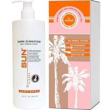 Sun Laboratories By Giesee Dark Sunsation Self Tanning Lotion 32 Oz - Ultra