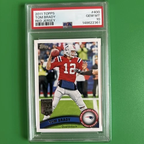2011 Topps - Tom Brady #400 Red Jersey PSA 10