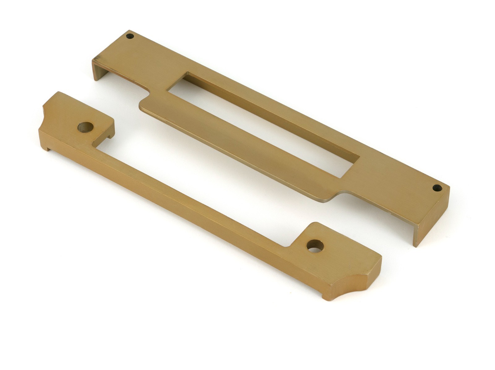From The Anvil 51397 Satin Brass 0.5"" Rebate Kit for Euro Sash Lock