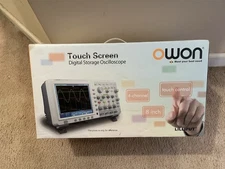 Owon TDS8204 200MHz, 2GS/s, 7.6Mpts, 4 Channel Touch Digital Serial Oscilloscope