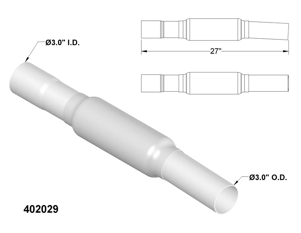 Catalytic Converter for 1990 GMC V2500 Suburban 5.7L V8 GAS OHV - Image 2 of 2