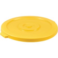 Global Industrial 44 Gallon Garbage Can Lid Yellow