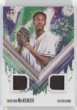 2021 Panini Diamond Kings DK Materials Holo Silver 28/99 Triston McKenzie 0c6