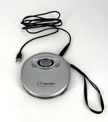 Vintage Sony D-EJ611 CD Walkman Discman Portable Player Tested  New USB Charger