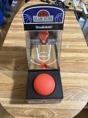 Brookstone. Slam Dunk Basketball Game Tabletop Edition.