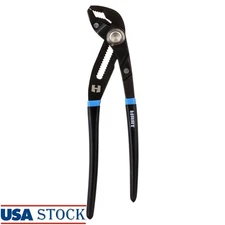 12in Locking Groove Joint Pliers Comfort Grip NonSlip 17 Positions Durable Steel