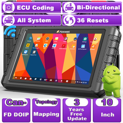 Foxwell NT1009 OBD2 All System Bidirectional Diagnostic Scanner ECU Coding ABS