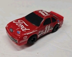 Tomy AFX HO Scale #11 Ford Thunderbird Bill Elliott Slot Car Vintage 