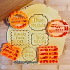 Cheeky Cookie Cutter Set naughty rude offensive Set UK
