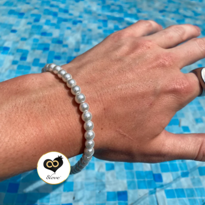 bracciale elastico perline uomo donna squadra calcio blu nero - Uom... | su
