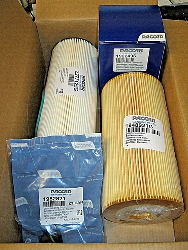 NEW GENUINE MX-13 EPA 13  ENGINE OIL , FUEL , ELEMENT & PLUG FILTER SERVICE KIT