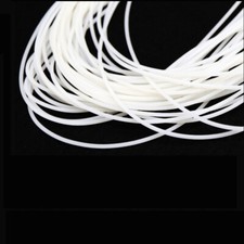 Silicone Rubber Solid Sealing Round Strip Gasket High Temperature Dia 1mm - 25mm