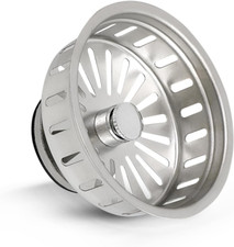 97353 Kitchen Sink Basket Strainer Replacement for Kohler Style Drains Stainless
