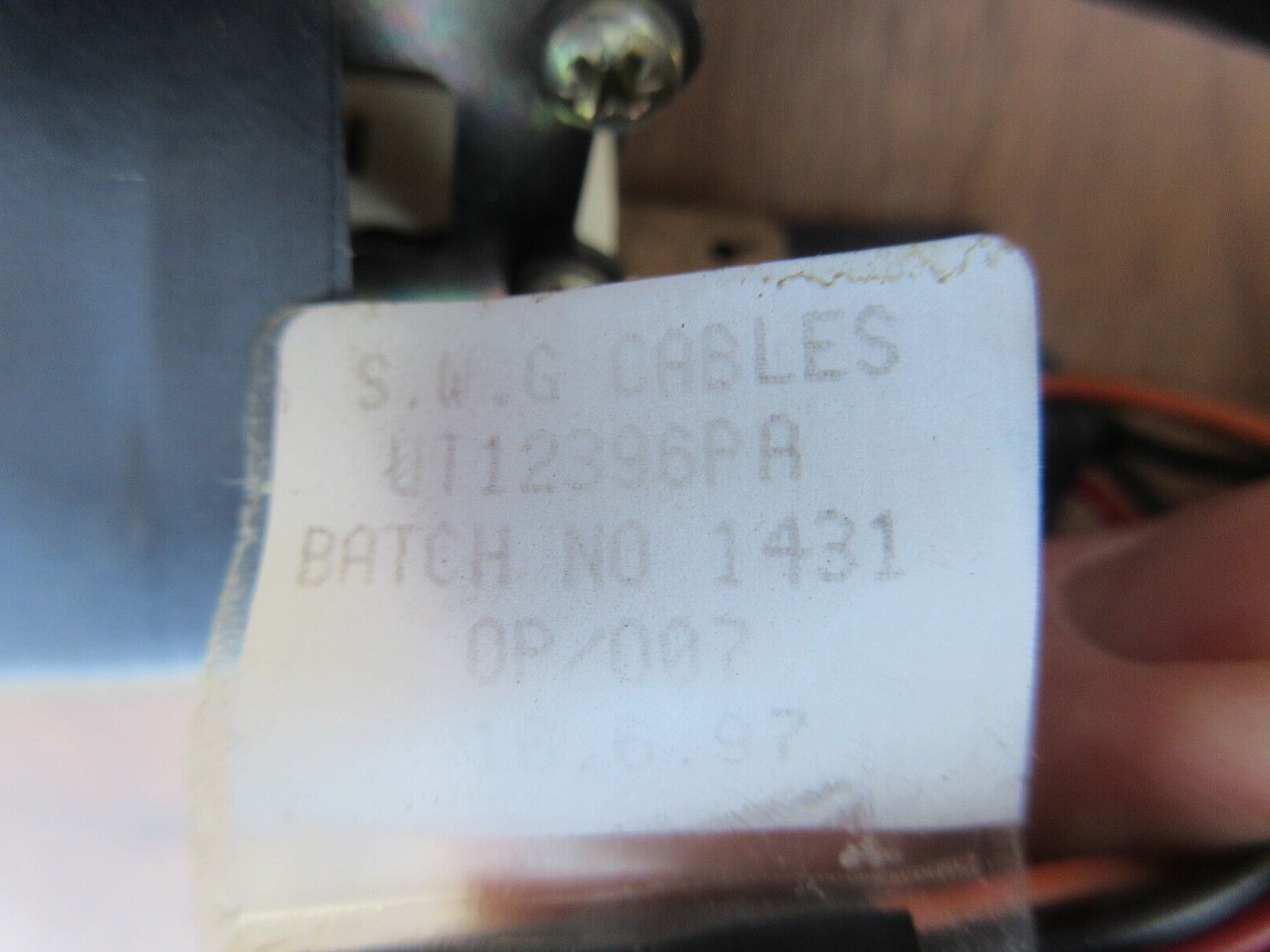 1993-1999 Rolls-Royce Silver Spur Spirit Bentley Steering Wheel Tilt Switch RG