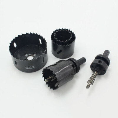 38-114mm HSS Bi-Metal M42 Hole Saw Cutter Drill Bit for Metal Pipe Plastic Wood