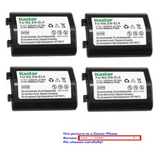 Kastar Fully Decoded Battery Replace for Nikon EN-EL4 EL4 EN-EL4e EN-EL4a EL4a