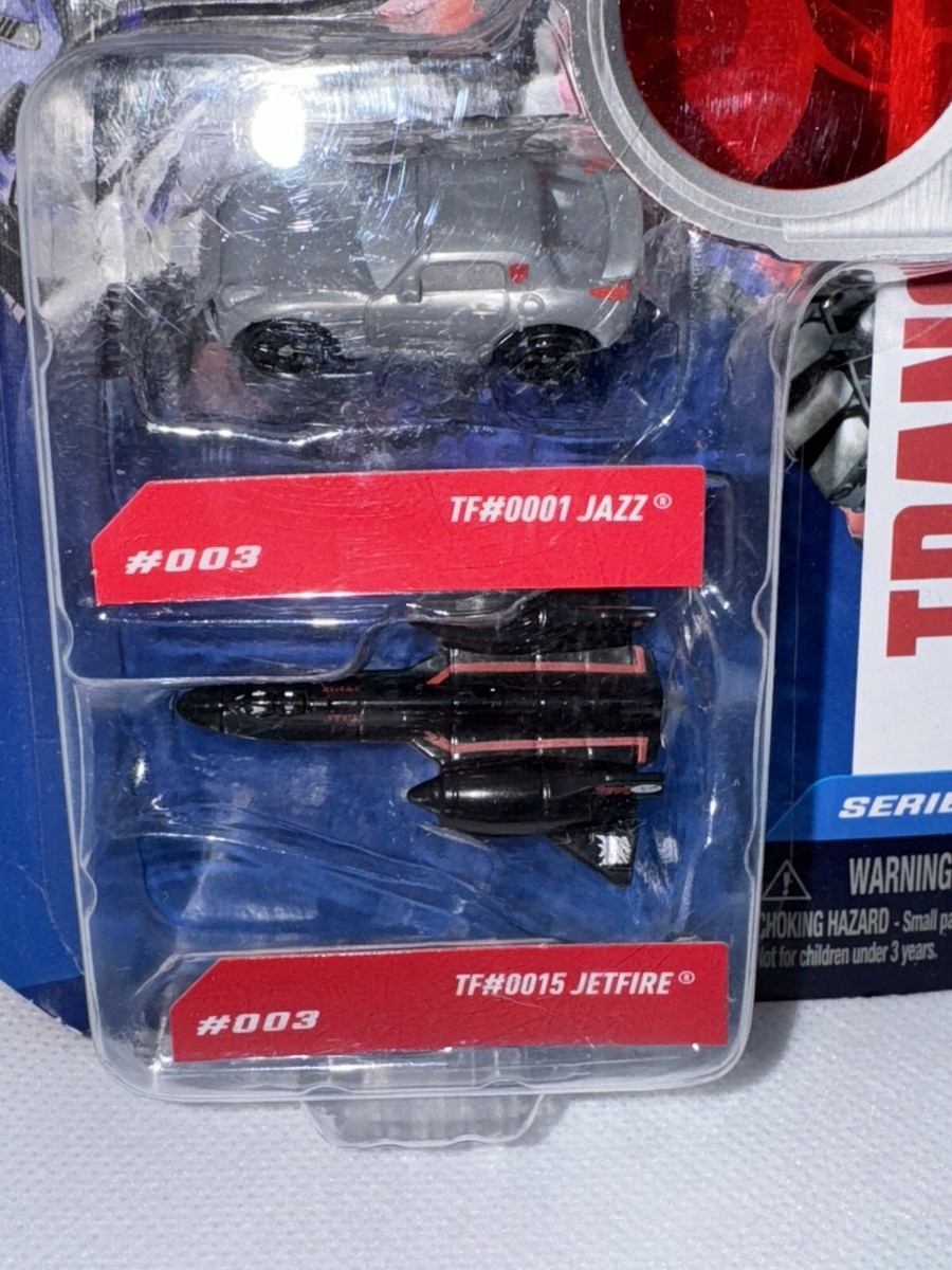 Transformers Micro Machines Reveal RTS #003 Jazz #0015 Jetfire