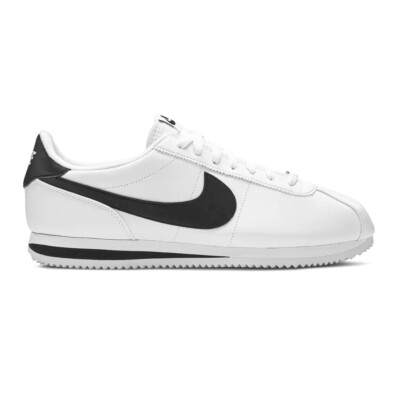 Nike Cortez Basic Leather OG 2017 - White Black - Größe UK 9 (EU 44) US 10