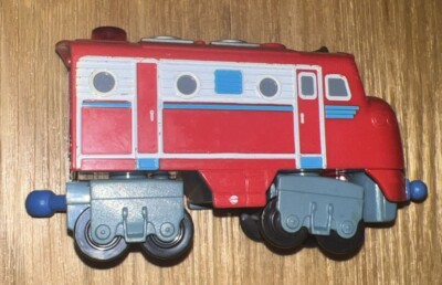 Chuggington Wilson 2010 Train Car Red Sounds Battery Operated Learning Curves
