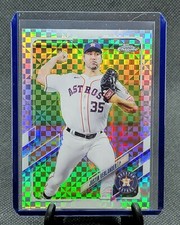 2021 Topps Chrome JUSTIN VERLANDER #122 Mega Box X-FRACTOR REFRACTOR SP Astros
