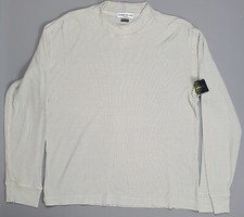 Maglione maglione vintage Stone Island beige taglia XL - S/S 2004 - distintivo maglione