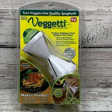 Veggetti Spiral Vegetable Cutter Turn Veggies Into Healthy Spaghetti New