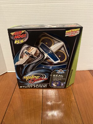 Air Hogs 2008 SpinMaster R/C Havoc Cyclone Indoor Stunt Flyer Aerial Stunts