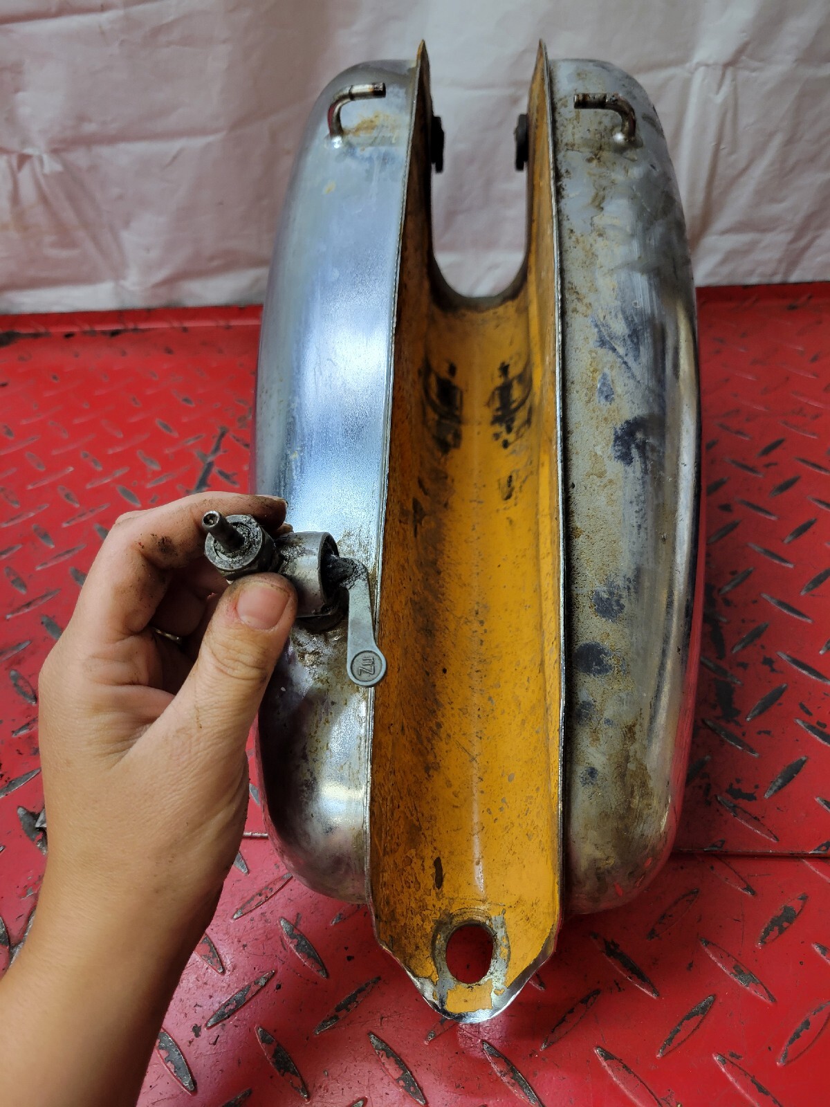 1972 Husqvarna CR125 Gas Tank Assembly eBay