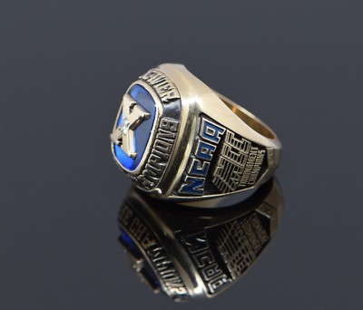 10K Yellow Gold Men's 1990-91 Xavier NCAA Tournament Champion Ring