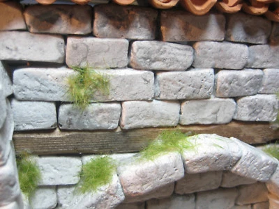 MENTA-MODELLBAU Terrarien 100 gemischte Bausteine z. Kennenlernen, Terrarium Zubehör Deko