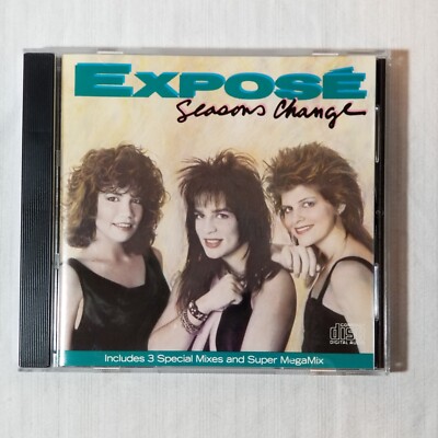 Exposé Seasons Change Promo CD Single Expose Remix Megamix NOT Vinyl 12'' X-Posed