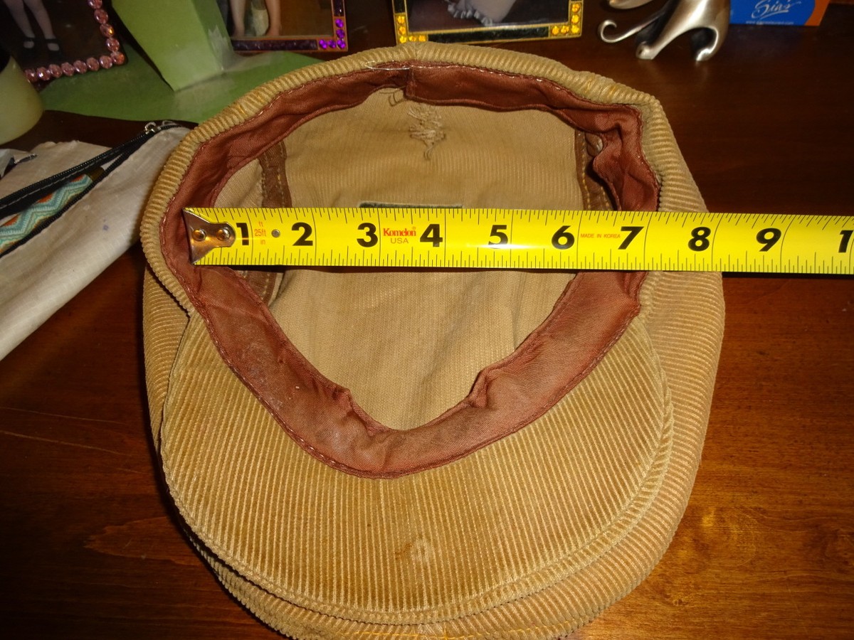 Levi\'s Tan Corduroy Hat with Pink Logo Modern Vintage Logo Corduroy Cap by Levi main image 4